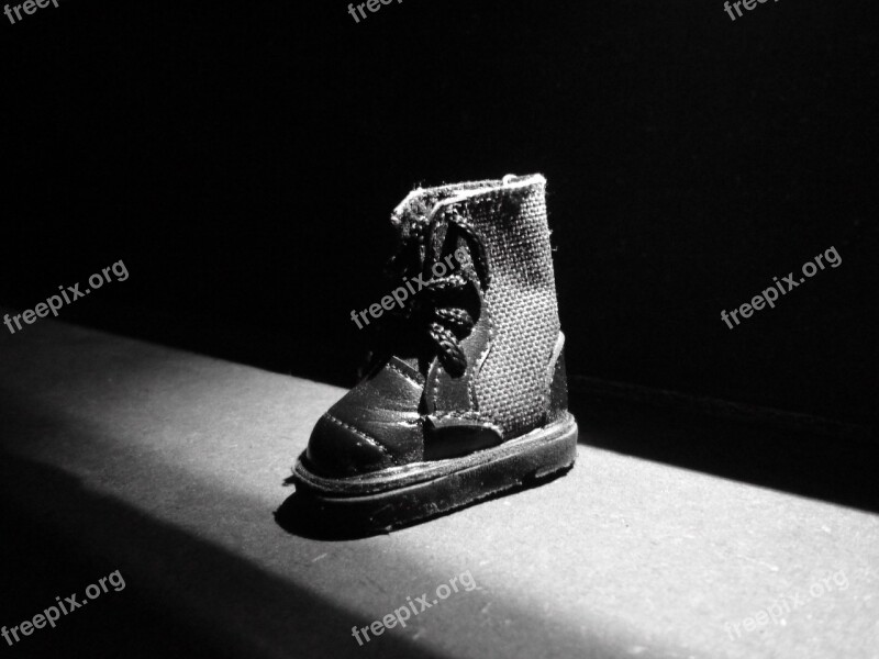 Boots Darkness Sadness Free Photos