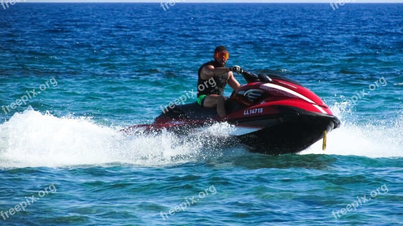 Jet Ski Sport Water Speed Summer