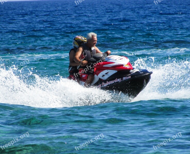 Jet Ski Sport Water Speed Summer