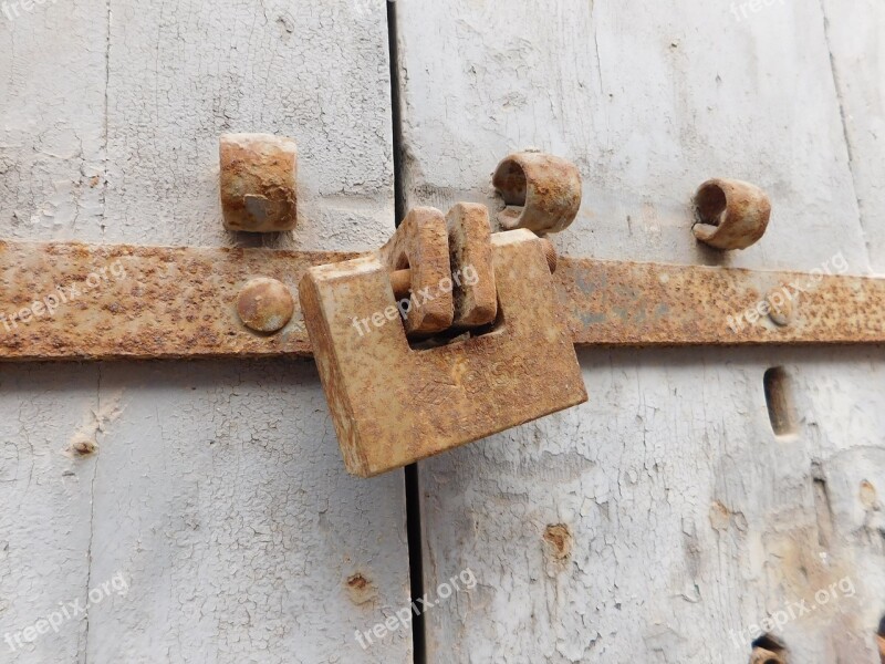 Padlock Puglia Sadness Lock Free Photos