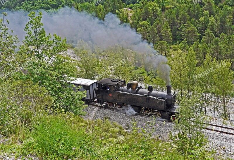 Steam Locomotive Museum Train Museum Ride Le Var South Of France