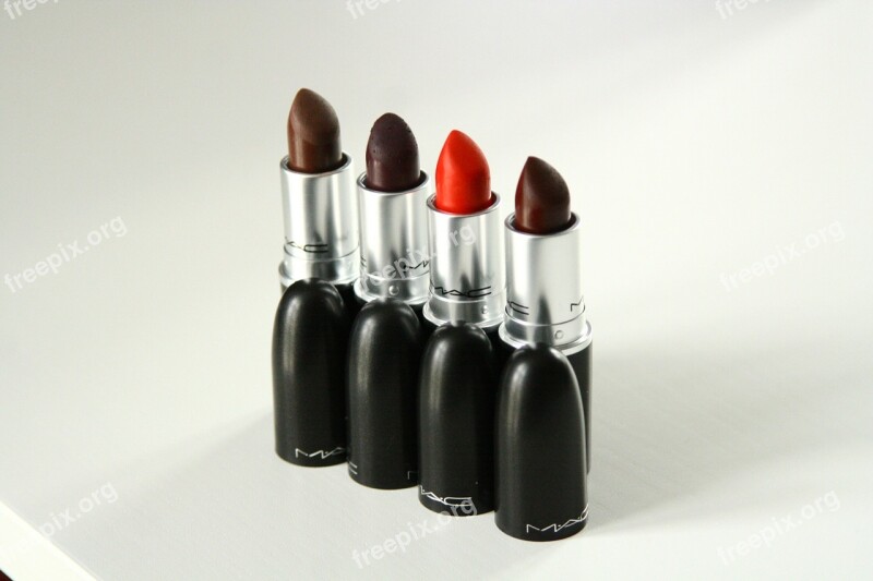 Lipsticks Make-up Makeup Glamour Cosmetics