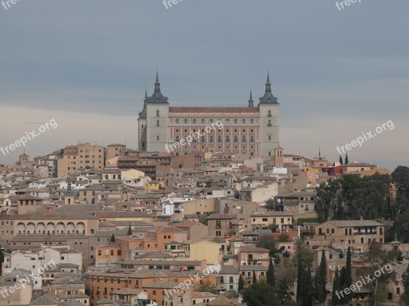 Alcazar Of Toledo Spain Castile - La Mancha