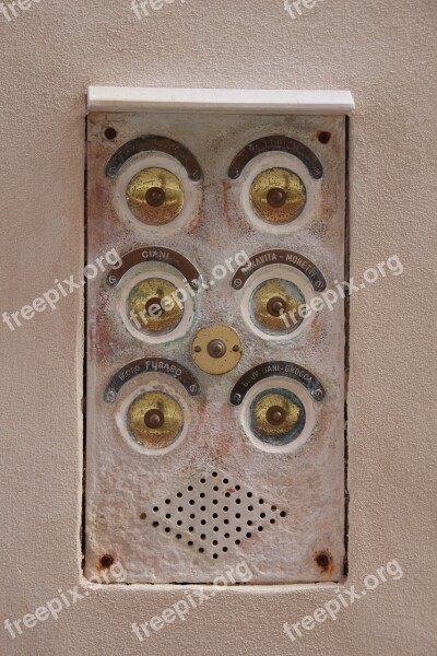 Bell Doorbell Input Front Door Door Bell