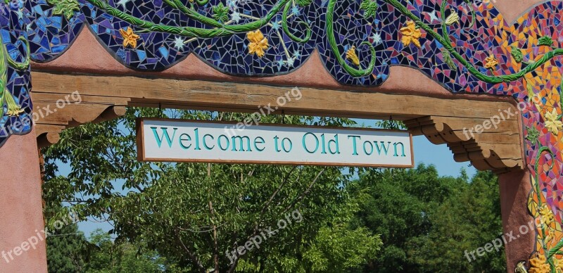 Old Town New Mexico Albuquerque Tourism Southwest