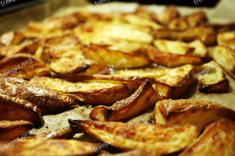 Potato Corners Potato Fry Bake Food