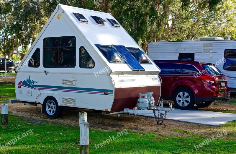 Caravan Camping Rv Campsite Camper