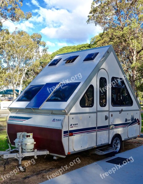 Caravan Camping Rv Campsite Camper