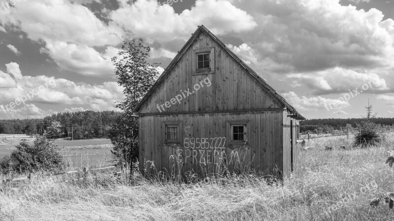 Old Barn House Ratty Old Old Building