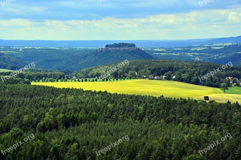 Saxon Switzerland Hiking Rock Free Photos