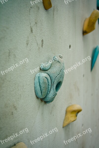 Climbing Wall Frog Grab Bar Boulder Wall Wall