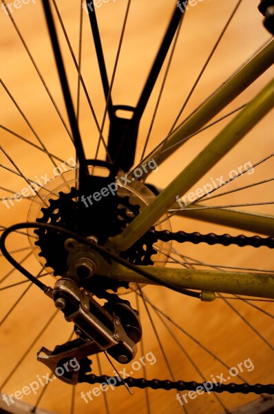 Bike Wheel Wheels Sport By Bike