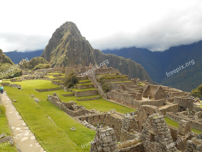 Machu Picchu Peru Cuzco Free Photos