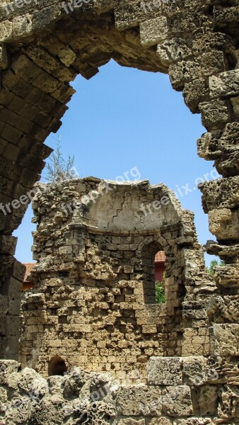 Cyprus Famagusta Church Old Ruins