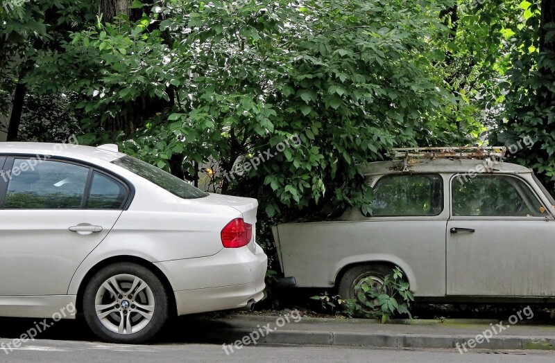 Cars Old New Design Technologies