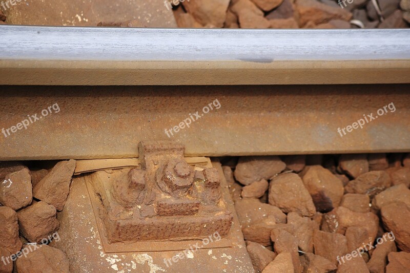 Railway Rail Detail Railway Tracks Railway Rails