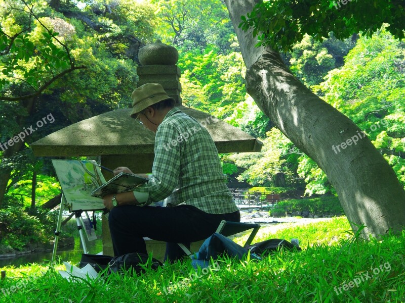 Painter Garden Tokyo Outdoors Park