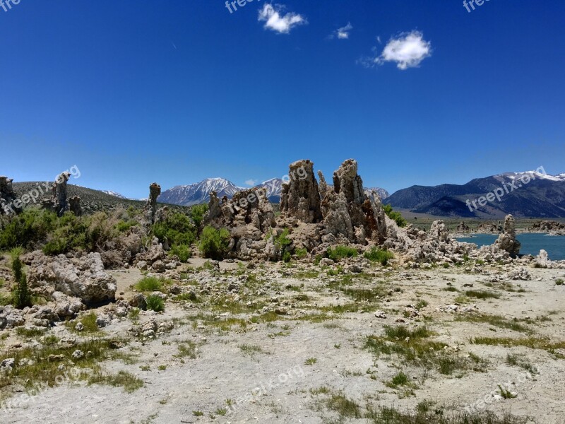 Mono Lake California Tufa Formation