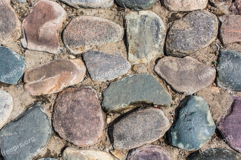 Stones Stone Paving Stone Sand Texture