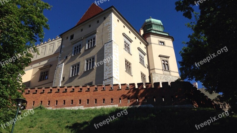 Kraków Wawel Poland Monument Castle