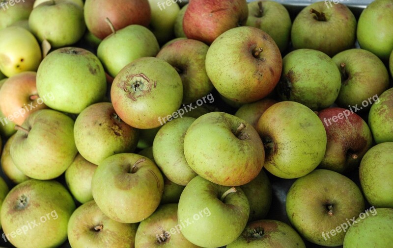 Apples Natural Food Diet Fruit