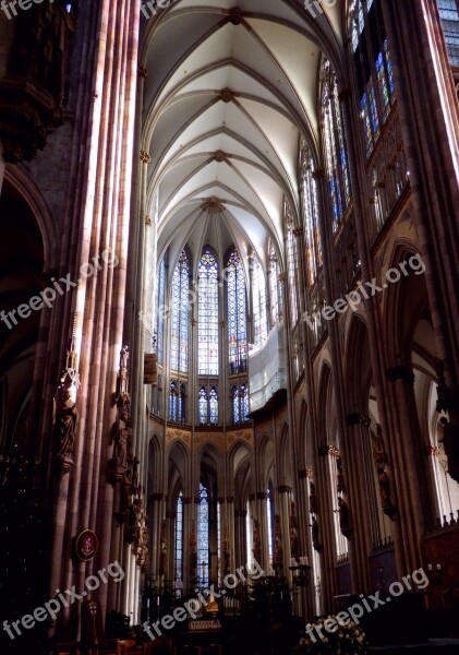 Cologne Cathedral Gothic Cologne On The Rhine Architecture Choir