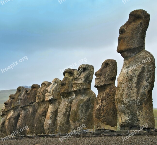 Chile Easter Island Rapa Nui Moai Travel