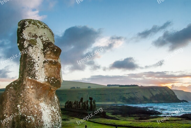 Chile Easter Island Rapa Nui Moai Travel