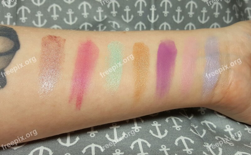 Makeup Eyeshadow Pastels Glamour Cosmetic