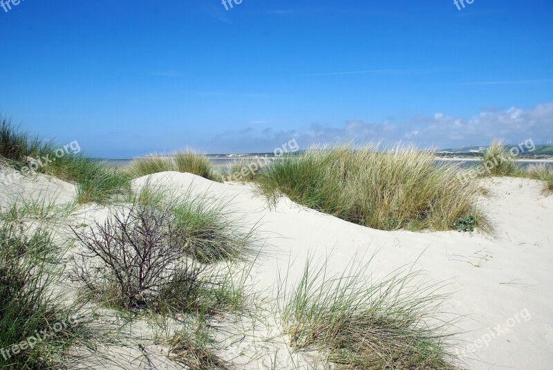 France Pas De Calais The Touquet Estuary Dunes