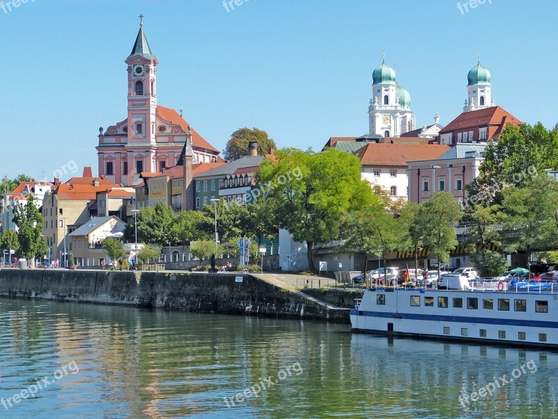 Passau Towers Danube Free Photos