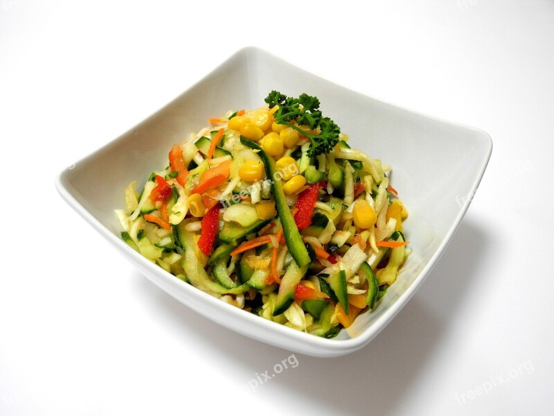 Salad Vegetables Vegetable Salad Bowl Delicatessen