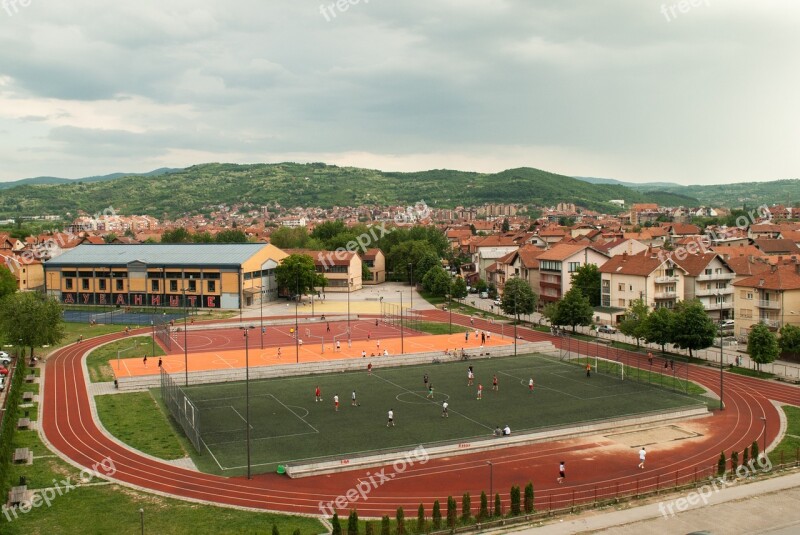 Playground Football Soccer Stadium Game