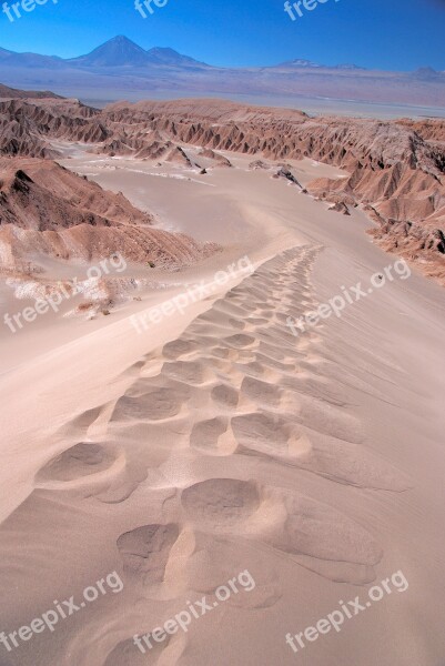 Chile Desert San Pedro De Atacama Northern Chile Valley Of The Moon