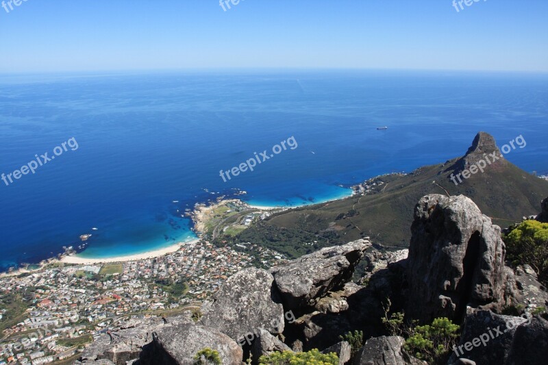 Cape Town Kamps Bay Table Mountain Lionshead Outlook