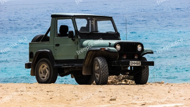 Jeep Vehicle Off Road Adventure Car