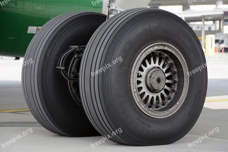 Main Landing Gear Aircraft Wheels Mature Chassis