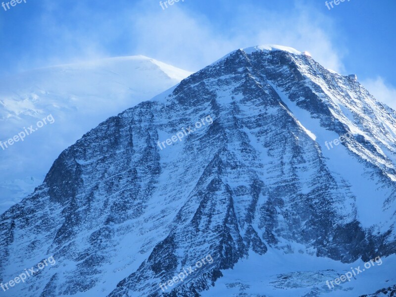 France Alps Mont Blanc Mountain Mountaineering