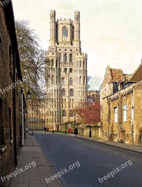 Ely Cathedral Cambs England Architecture