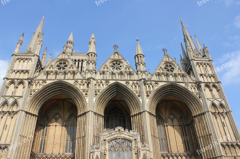 Peterborough Cathedral Uk C England Cathedral