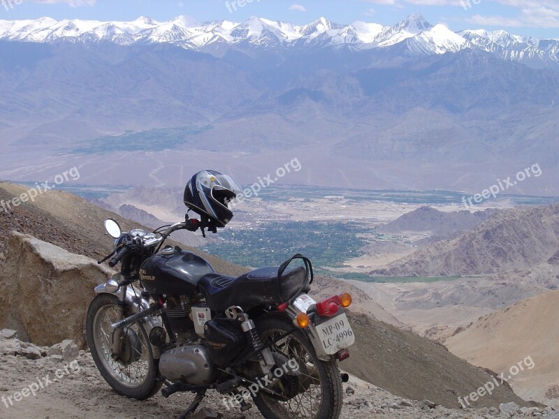 Highest Motorable Road Pilgrimage On Royal Enfield Khardungla Pass Leh Ladakh