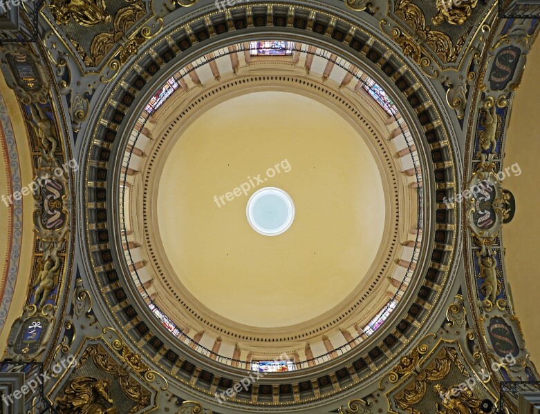 Cathedral Nice Dome From Below Church Room Places Of Interest