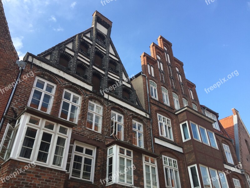 Lüneburg Gable Houses Architecture Building