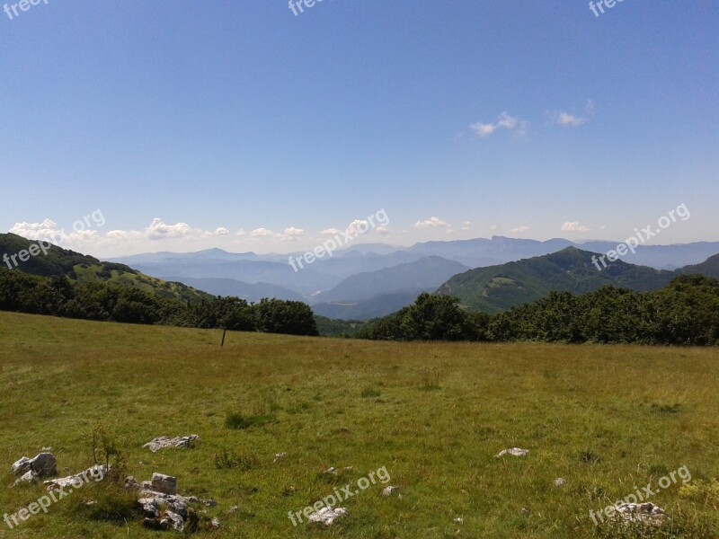 Pre Mountains Vercors Vercors Mountains Grass