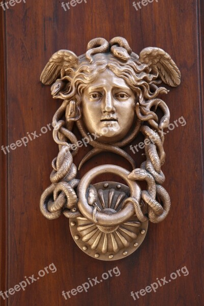 Door Knocker The Door Entrance Italy Free Photos