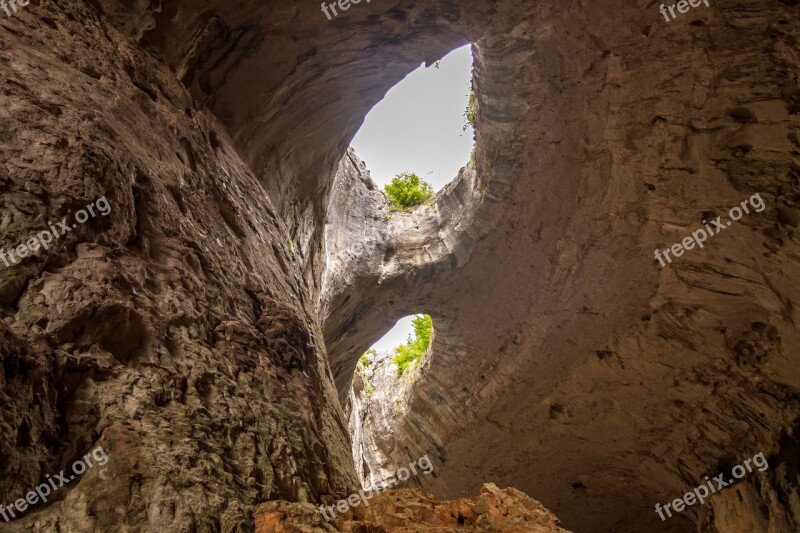 Cave Rock Amazing Bulgaria Tourism