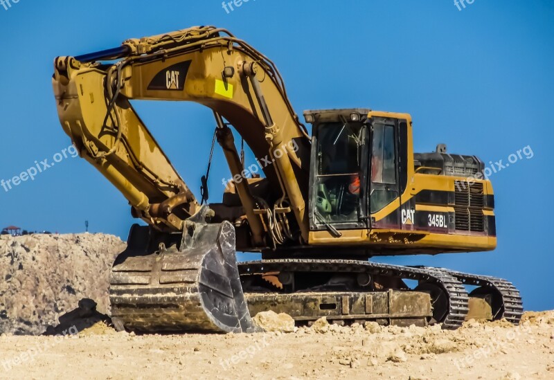 Excavator Heavy Machine Equipment Construction Machine