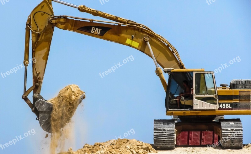 Excavator Heavy Machine Equipment Construction Machine