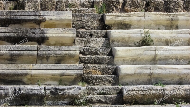 Cyprus Salamis Theatre Stand Archaeology