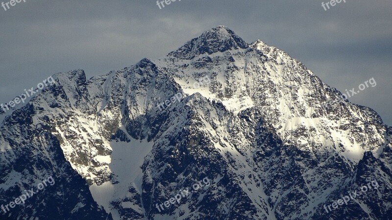 Tatry Mountains The High Tatras Landscape Nature